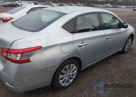 2014 Nissan Sentra S z USA, uszkodzony, nr VIN 3N1AB7AP0EY201657